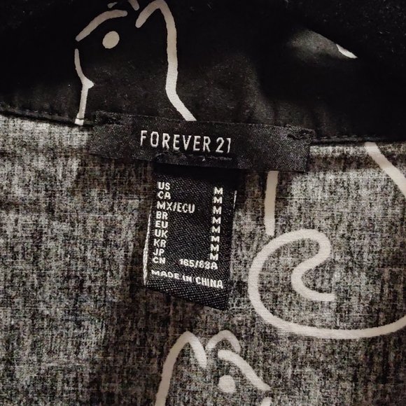 NWOT Cat Crop Top - Picture 3 of 3